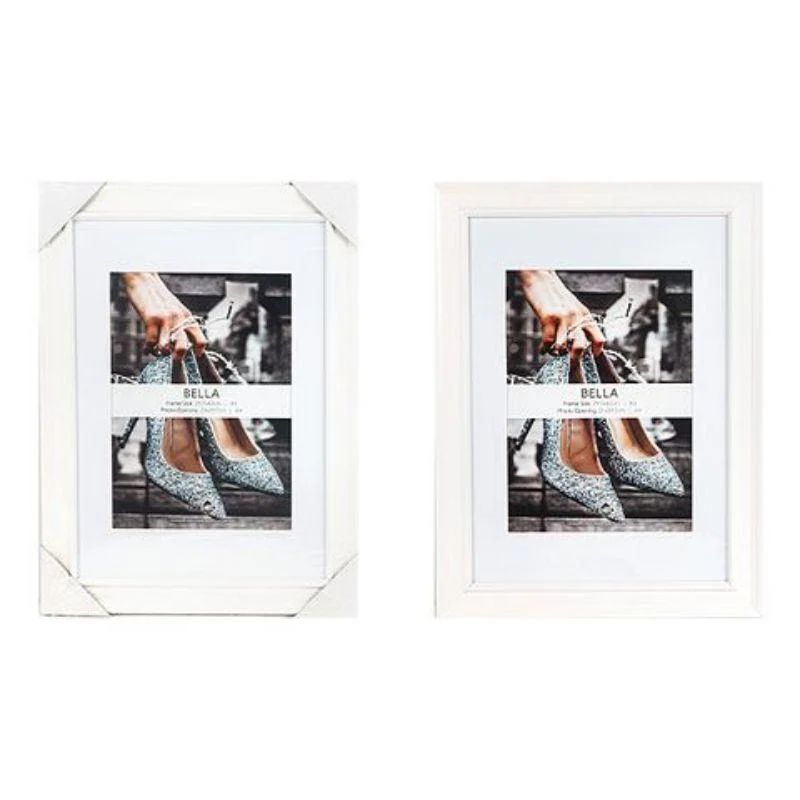 White Bella Double Frame - A3