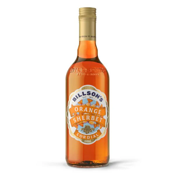 Billson's Orange Sherbet Cordial - 700ml