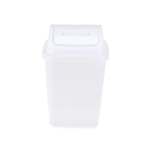 White Swing Top Bin - 5L - Image 4