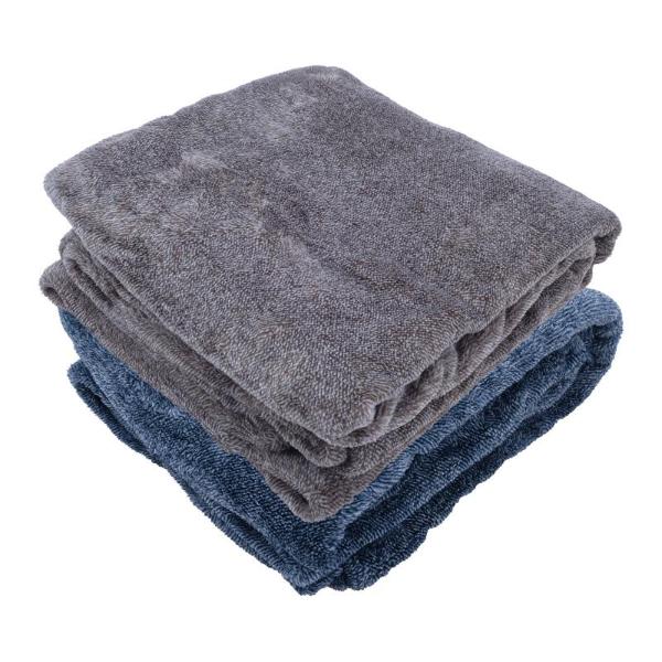 Two Tone Coral Fleece Blanket - 127cm x 150cm - Image 4
