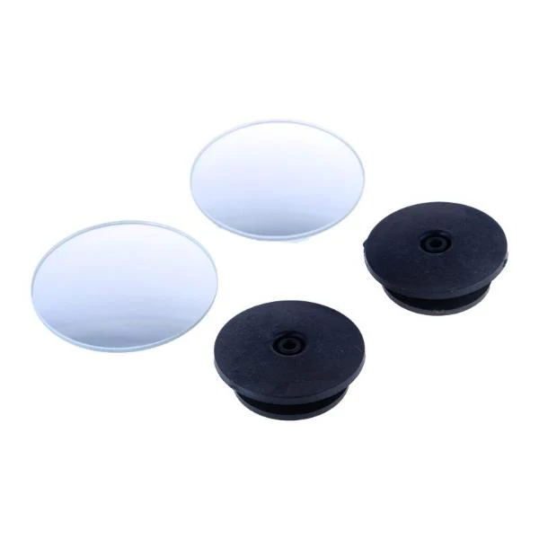 2 Pack Adjustable With 2 Way Fully Adhesive Backing Blind Spot Mirror - Image 2