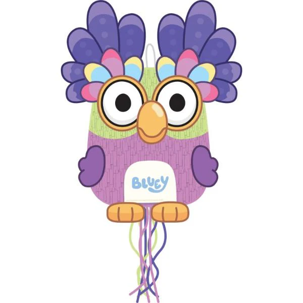Blue Chatterbox 2D Shape Pull String Pinata