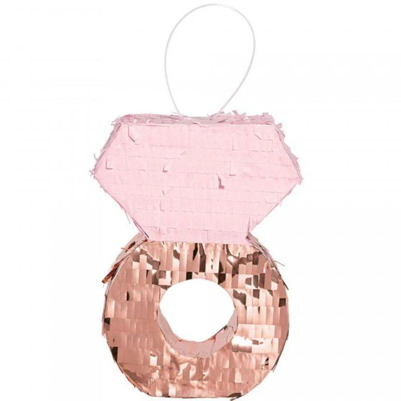Blush Wedding Mini Ring Decoration - 16cm x 12cm