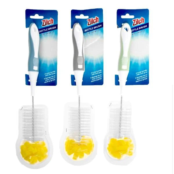 Bottle Brush With Sponge Tip