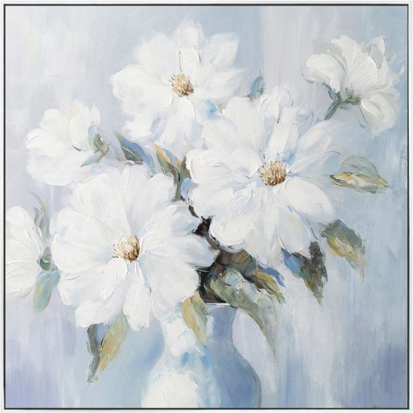 Bouquet Bliss Painting Wall Art - 83cm x 83cm