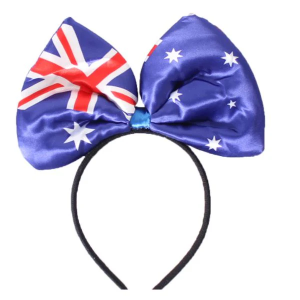Bow Headband Australian Flag