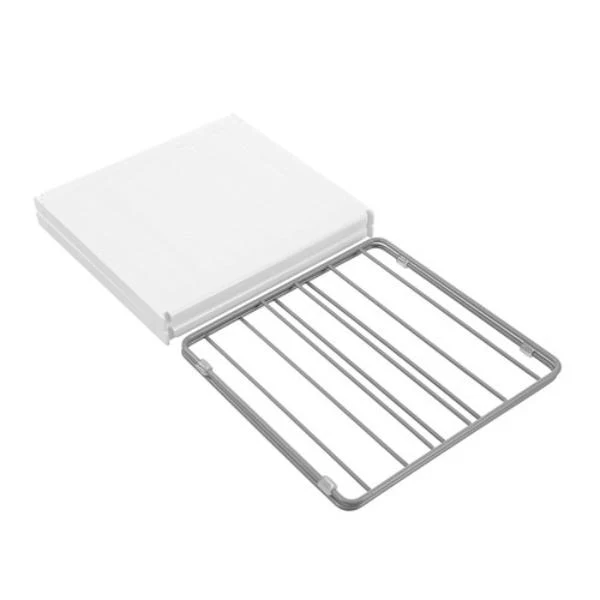 Boxsweden 2 Tier Brite Extendable Pantry Shelf - 40cm x 25.5cm x 25.5cm - Image 2