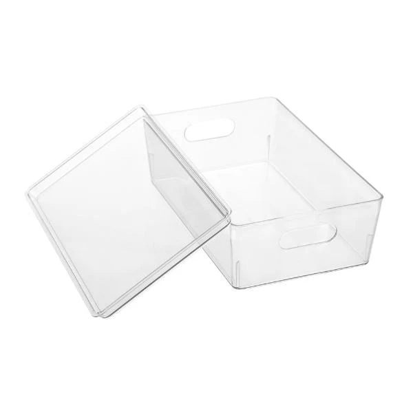 Boxsweden Crystal Clear Lidded Tidy Box - 2.7L - Image 5