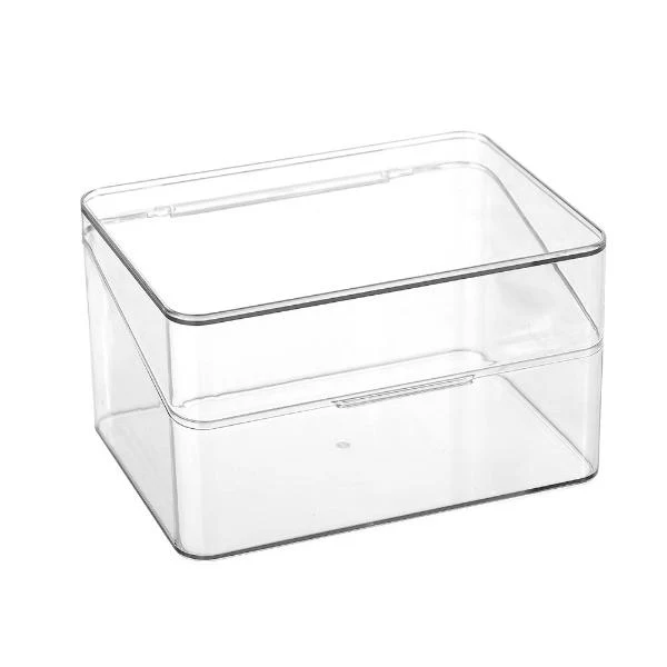 Boxsweden Crystal Clear Cosmetics Flip Lid Box - 20cm - Image 4