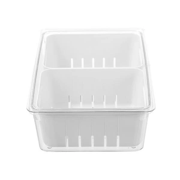 Boxsweden Crystal Crisp 2 Section Bin Storage - 4L - Image 3