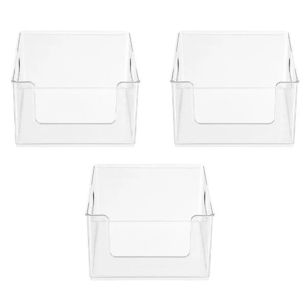 Boxsweden Clear Crystal Stack Container Storage - 25cm - Image 2