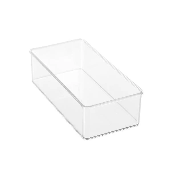 Boxsweden Clear Crystal Stackable Organiser Tray - 24cm - Image 3