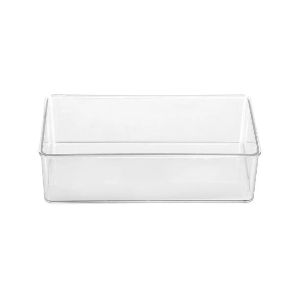 Boxsweden Clear Crystal Stackable Organiser Tray - 24cm - Image 5