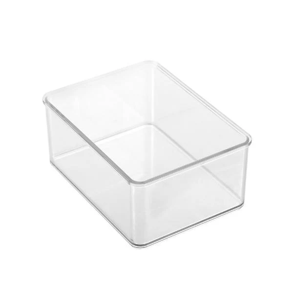 Boxsweden Clear Crystal Stackable Organiser Tray - 16cm - Image 4