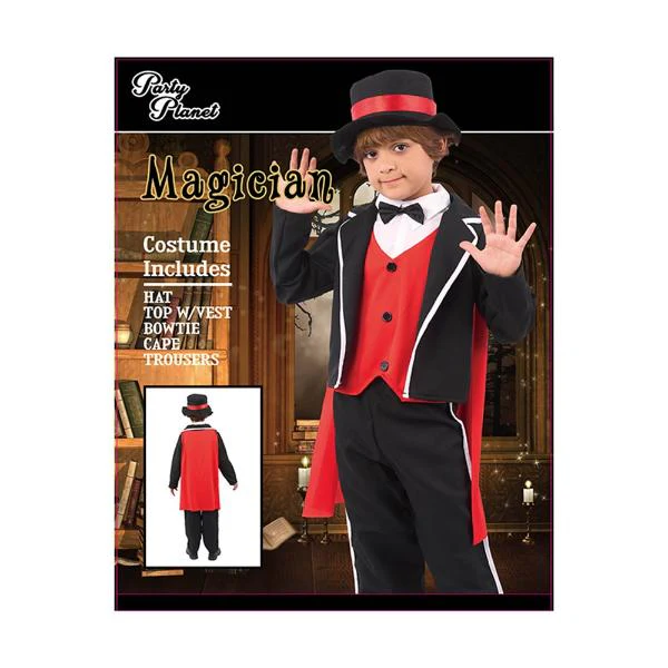 Magician Boy Costume - 7 - 8 Years - Image 2