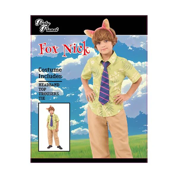 Fox Nick Wild Boys Costume - 11 - 12 Years - Image 3