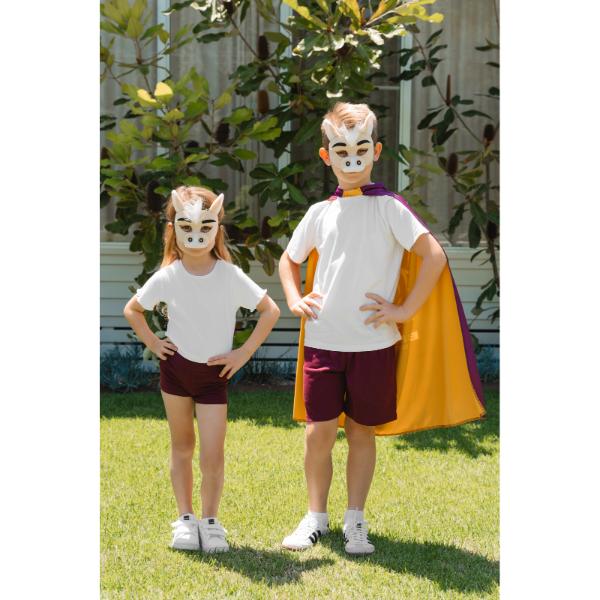 Brisbane Broncos Youth Hero Supporter Cape - Image 2