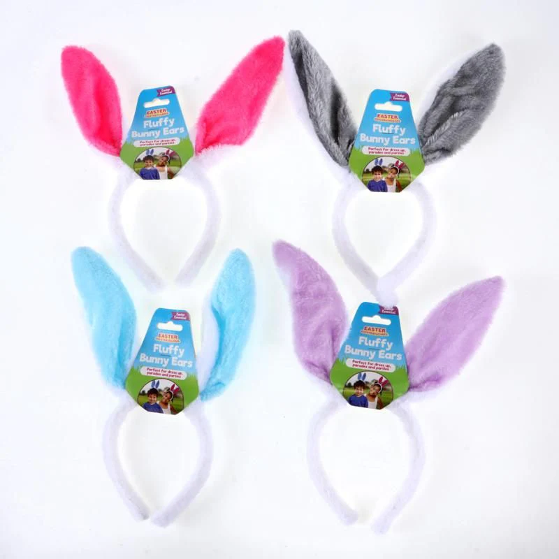 Fluffy Bunny Ear Headband