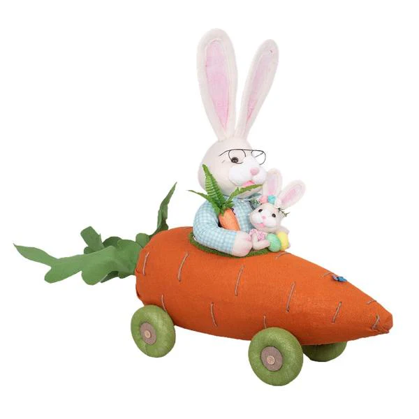 Bunny In Carrot Car - 130cm x 40cm x 98cm - Image 2