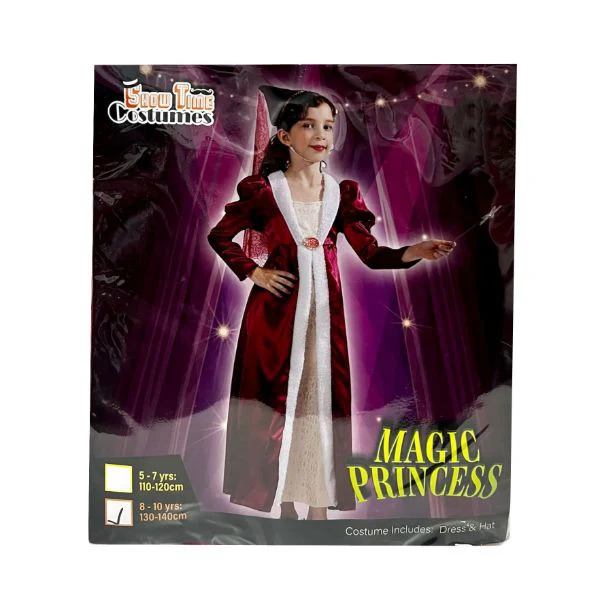 Magic Princess Kids Costume - 8 - 10 Years