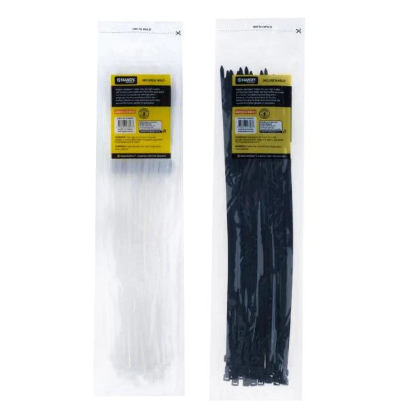 50 Pack Assorted Cable Ties - 35cm x 0.48cm - Image 4