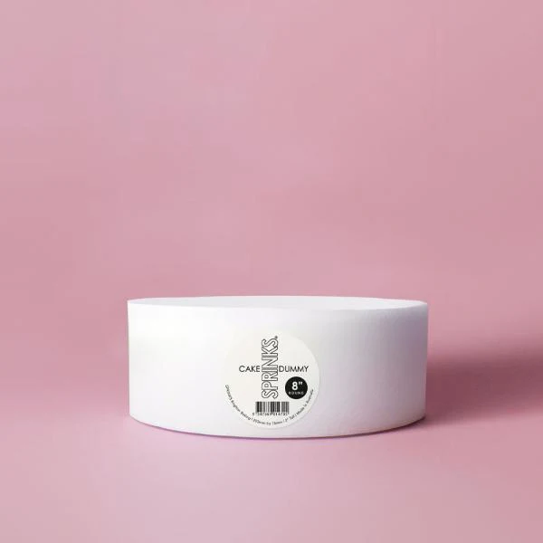 Round High Cake Dummy - 20.32cm x 7.62cm
