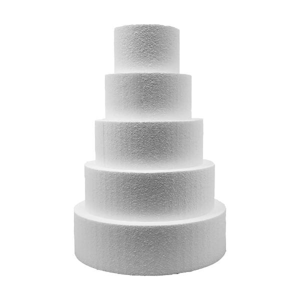 Round High Cake Dummy - 20.32cm x 7.62cm - Image 2