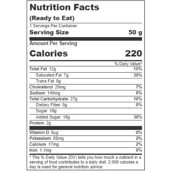 Snickers Cake Bites - 50g - Image 2