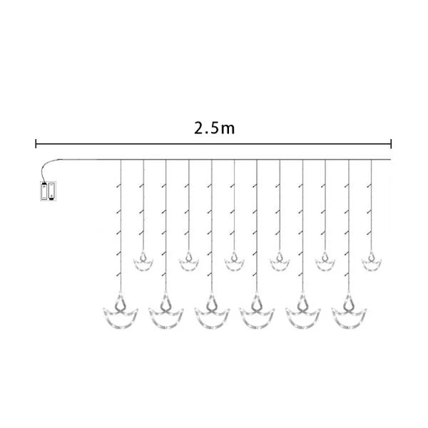 12 Led Candle Lights - 300cm - Image 3