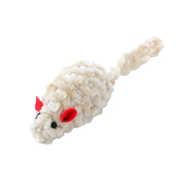 2 Pack Cara Cat Chenille Cat Toy - 7cm x 3cm x 3cm - Image 4
