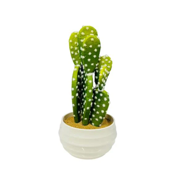 Ceramic Potted Cacti - 30cm - Image 2