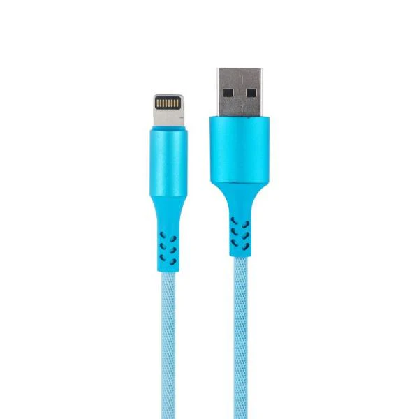 Rainbow Charge & Sync USB A To 8 Pin Polyester Cable - 200cm - Image 4