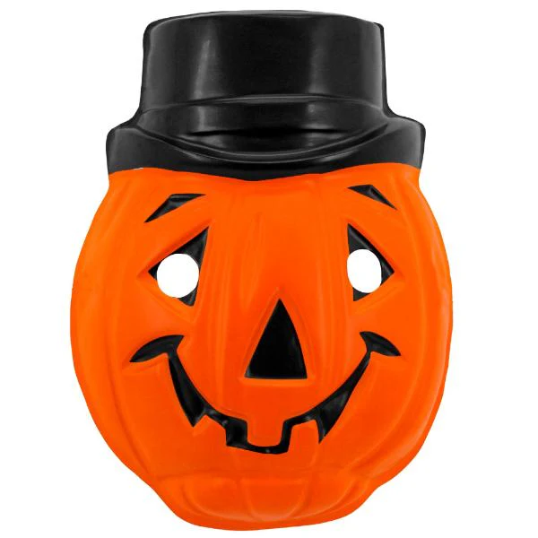 Kids Plastic Pumpkin Mask