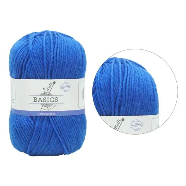 Chocolate Basic Super Blend Yarn - 100g