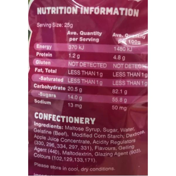 10 Pack Merry Mix Christmas Gummi Lollies - 25g - Image 2