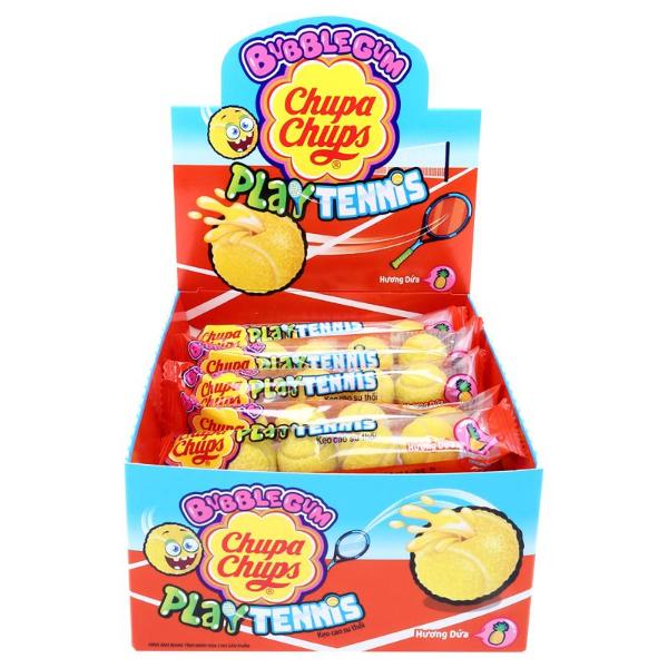Chupa Chups Bubble Gum Play Tennis - 360g - Image 3