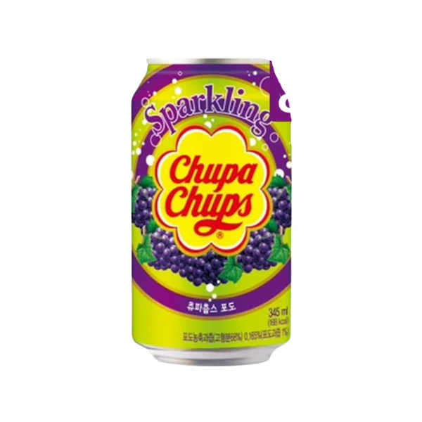Chupa Chups Grape Sparkling Drink - 345ml