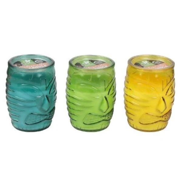 Citro Candle Glass Tiki - 9cm x 11cm - Image 2