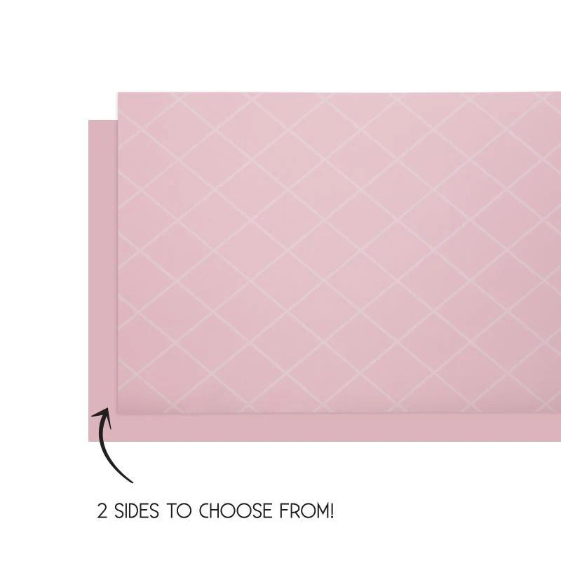 FS Table Runner Reversible 4mx35cm C/Pink 1pk