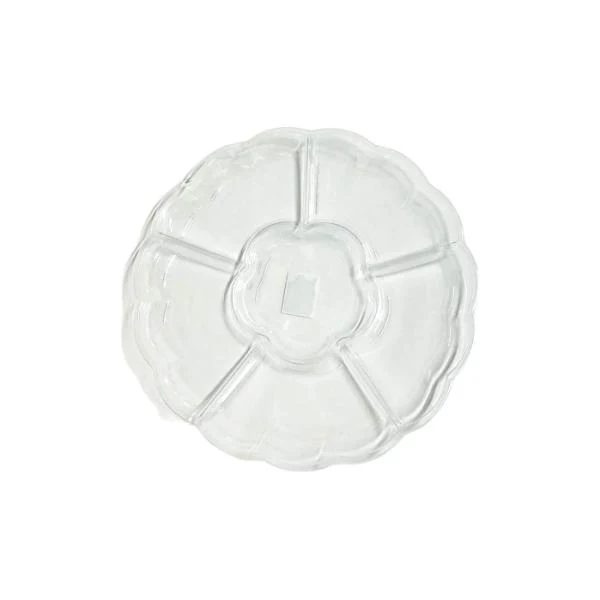Clear Round Divider Platter - Image 2