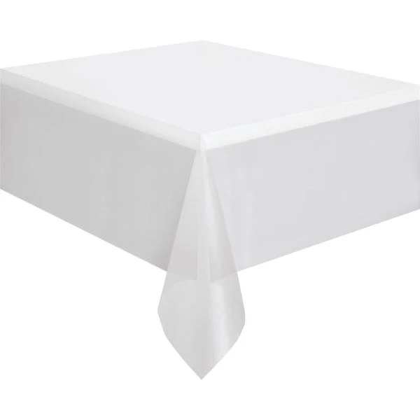 Clear Unique Rectangle Table Cover - 137cm x 274cm