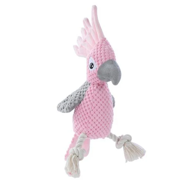 Cockatoo Plush Toy - 30cm x 8cm x 10cm - Image 3