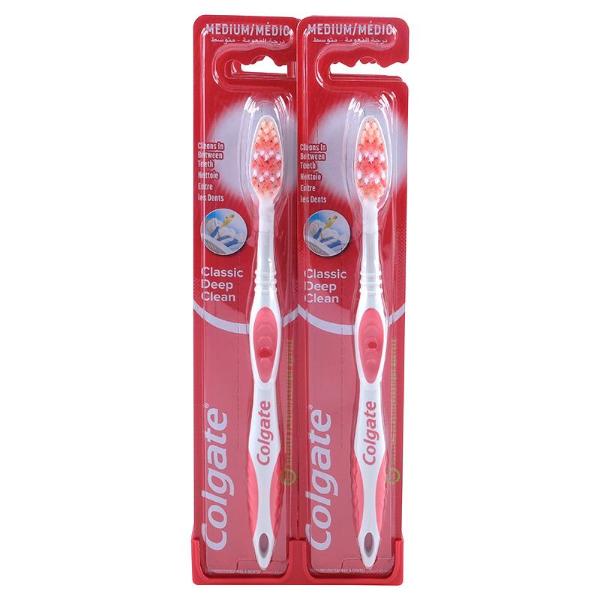 Colgate Toothbrush - Classic Deep Clean - Medium Bristle - Image 2