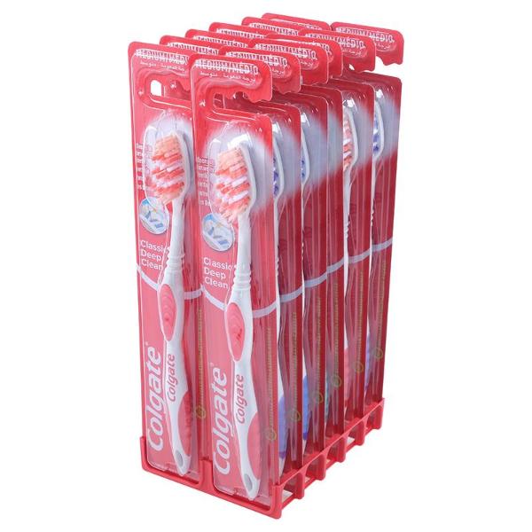 Colgate Toothbrush - Classic Deep Clean - Medium Bristle - Image 3