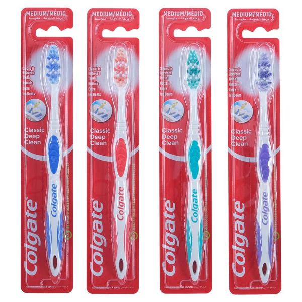 Colgate Toothbrush - Classic Deep Clean - Medium Bristle - Image 4