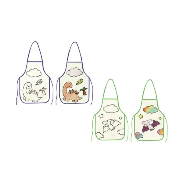 Colour In Kids Apron - 35cm x 50cm - Image 2