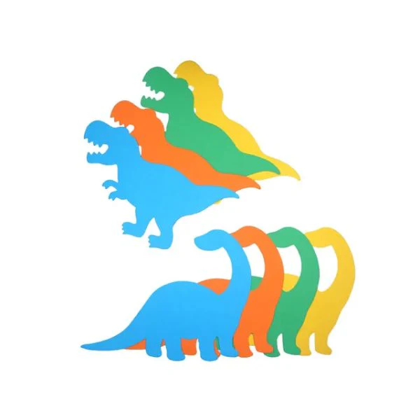 8 Pack Colourful Paper Cut Outs - Image 3