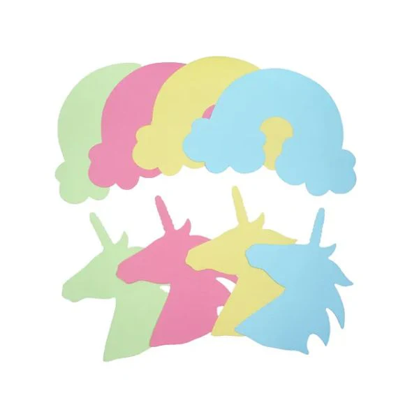 8 Pack Colourful Paper Cut Outs - Image 4