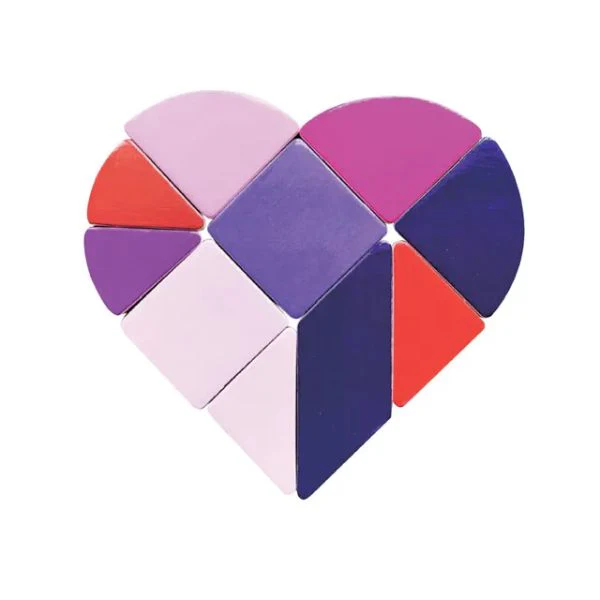 Colour Wooden Shape Magnet - 15.5cm x 9.5cm - Image 2