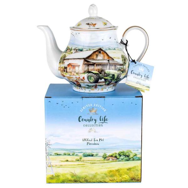 Country Life Tea Pot - 1200ml - Image 2